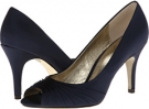 Navy Classic Satin Adrianna Papell Farrel for Women (Size 5)