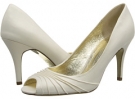 Ivory Classic Satin Adrianna Papell Farrel for Women (Size 8)