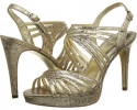 Platino Foil Sleek Adrianna Papell Aiden for Women (Size 9.5)