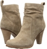 Stone Taupe Velour Suede Sofft Toby for Women (Size 9)