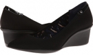 Black Fabric Anne Klein Rushour for Women (Size 9.5)