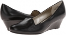 Black Leather Anne Klein Axelia for Women (Size 7.5)