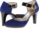 Cobalt/Black Suede Anne Klein Cherise for Women (Size 9)