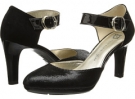 Black Reptile Anne Klein Cherise for Women (Size 5.5)