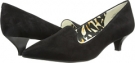 Black Suede Anne Klein Munroe for Women (Size 6.5)