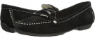 Black Suede Anne Klein Orra for Women (Size 6)