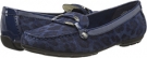 Navy Leather Anne Klein Orra for Women (Size 10.5)