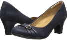 Navy/Navy Santos Suede/Velvet Sheep Nappa Softspots Tabia for Women (Size 6)