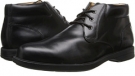 Black Smooth Florsheim Vantage Chukka for Men (Size 7)