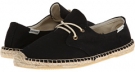 Canvas Black Soludos Derby Lace Up Canvas for Women (Size 8)