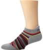 Ash Grey Combo MPG Sport Flair Ped Sock for Women (Size 5.5)