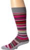 Ash Grey Combo MPG Sport Flash Knee High Compression Sock for Women (Size 7.5)