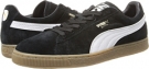 Black/White Leather PUMA Suede Classic+ Leather FS for Men (Size 9.5)
