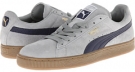 Limestone Gray/Peacoat PUMA Suede Classic+ Leather FS for Men (Size 8.5)