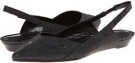 Black Croc Embosses Sigerson Morrison Guan2 for Women (Size 9.5)