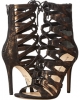 Bronze Metallic Suede Snake Via Spiga Teaira for Women (Size 7.5)