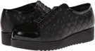 Black Quilted Calf Combo Aquatalia Angelina for Women (Size 6.5)