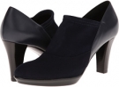 Navy Stretch Suede w/ Calf Aquatalia Roberta for Women (Size 9.5)