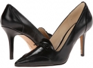 Black Leather Nine West Jealouseye for Women (Size 9.5)