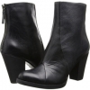 Black Leather Nine West Charnel for Women (Size 7)