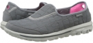 Charcoal SKECHERS Performance Go Walk - Coziness for Women (Size 8.5)