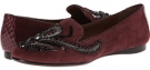 Dark Rouge Kid Suede Donald J Pliner Dolin for Women (Size 11)