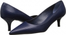 Indigo Blue Calfskin Delman Bene for Women (Size 8.5)