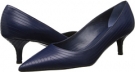 Indigo Blue Calfskin Delman Bene for Women (Size 6.5)