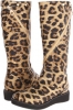 Gold Leopard Print/Gold Zipper Amiana 15-5312 for Kids (Size 12)