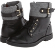 Black/Storm Leather/Flannel Combo Tommy Hilfiger Nahla for Women (Size 9.5)