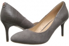 Storm Grey Suede/Croco Tommy Hilfiger Polona for Women (Size 5.5)