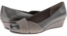 Pewter/Pewter Leather Easy Spirit Dayna for Women (Size 7)