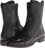 Jet Black John Varvatos Fleetwood Lace Boot for Men (Size 10)