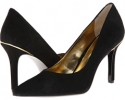 Black Kid Suede LAUREN by Ralph Lauren Sarina for Women (Size 8.5)