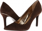 Dark Brown Kid Suede LAUREN by Ralph Lauren Sarina for Women (Size 5.5)