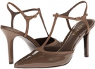 Dark Taupe Patent/Kid Suede LAUREN by Ralph Lauren Salita for Women (Size 5.5)