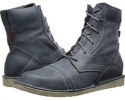 Dark Grey Brushed Wax Oliberte Ngola for Men (Size 8)