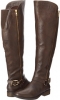 Brown Leather Steve Madden Skippur for Women (Size 8)