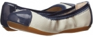 Cream/Navy Pampili Sapatilha Fofurinha 203031 for Kids (Size 6)