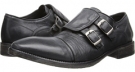 Black John Varvatos Fleetwood Buckle Oxford for Men (Size 12)