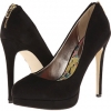 Black Fabric Madden Girl Heattt for Women (Size 9)