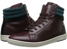 Dark Red Leather Ted Baker Kilma for Men (Size 7)