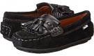 Black Suede/Black Leather Venettini Kids 55-Riva for Kids (Size 10)