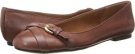 Dark Tan Leather Bella-Vita Tyra for Women (Size 8.5)