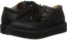 Black Fendi Kids Thick Soled Logo Shoe for Kids (Size 12.5)