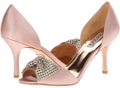 Blush Satin Badgley Mischka Lisbeth for Women (Size 10)