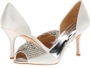 White Satin Badgley Mischka Lisbeth for Women (Size 11)