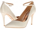 Ivory Satin Badgley Mischka Livia for Women (Size 9.5)