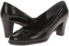 Black Kid Rose Petals Chloe for Women (Size 5.5)