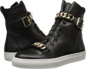 Black Glazed Nappa Rachel Zoe Blaine for Women (Size 6.5)